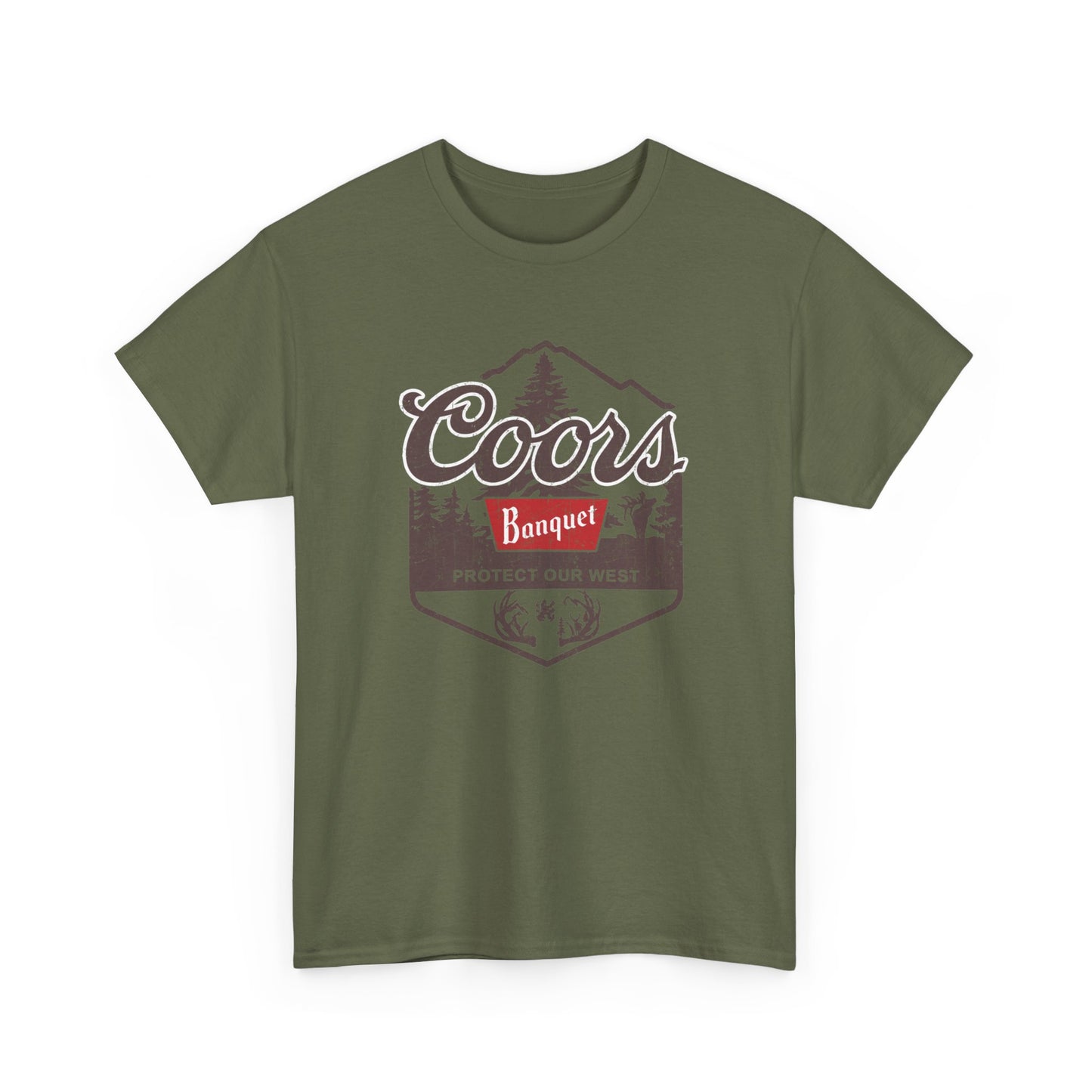 Coors Banquet protect the west unisex T-shirt