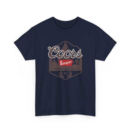 Coors Banquet protect the west unisex T-shirt