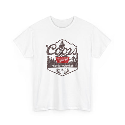 Coors Banquet protect the west unisex T-shirt