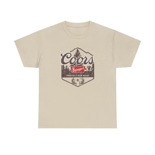 Coors Banquet protect the west unisex T-shirt