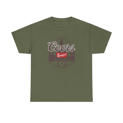 Coors Banquet protect the west unisex T-shirt