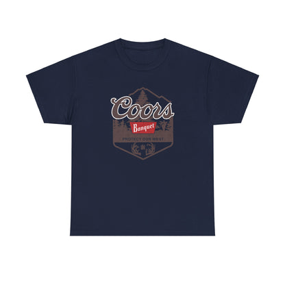 Coors Banquet protect the west unisex T-shirt