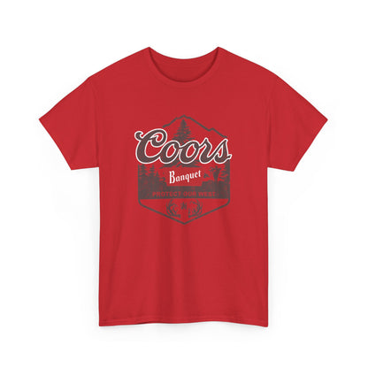 Coors Banquet protect the west unisex T-shirt