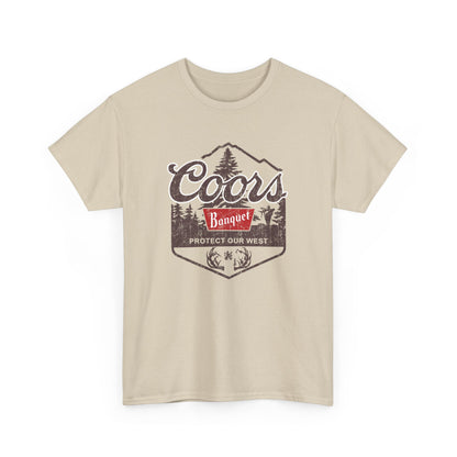 Coors Banquet protect the west unisex T-shirt