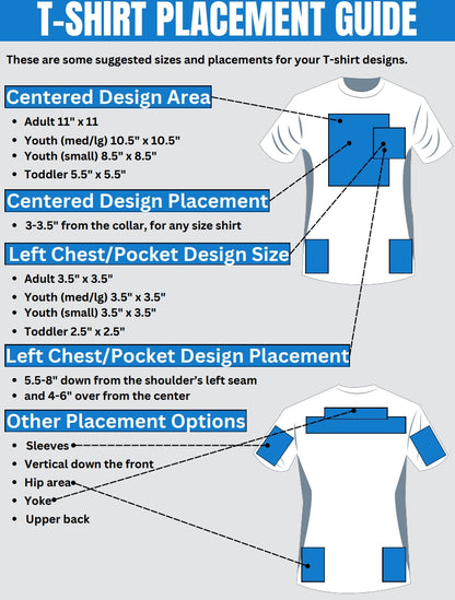 Custom DTF Transfers, Custom T-shirt Transfers,